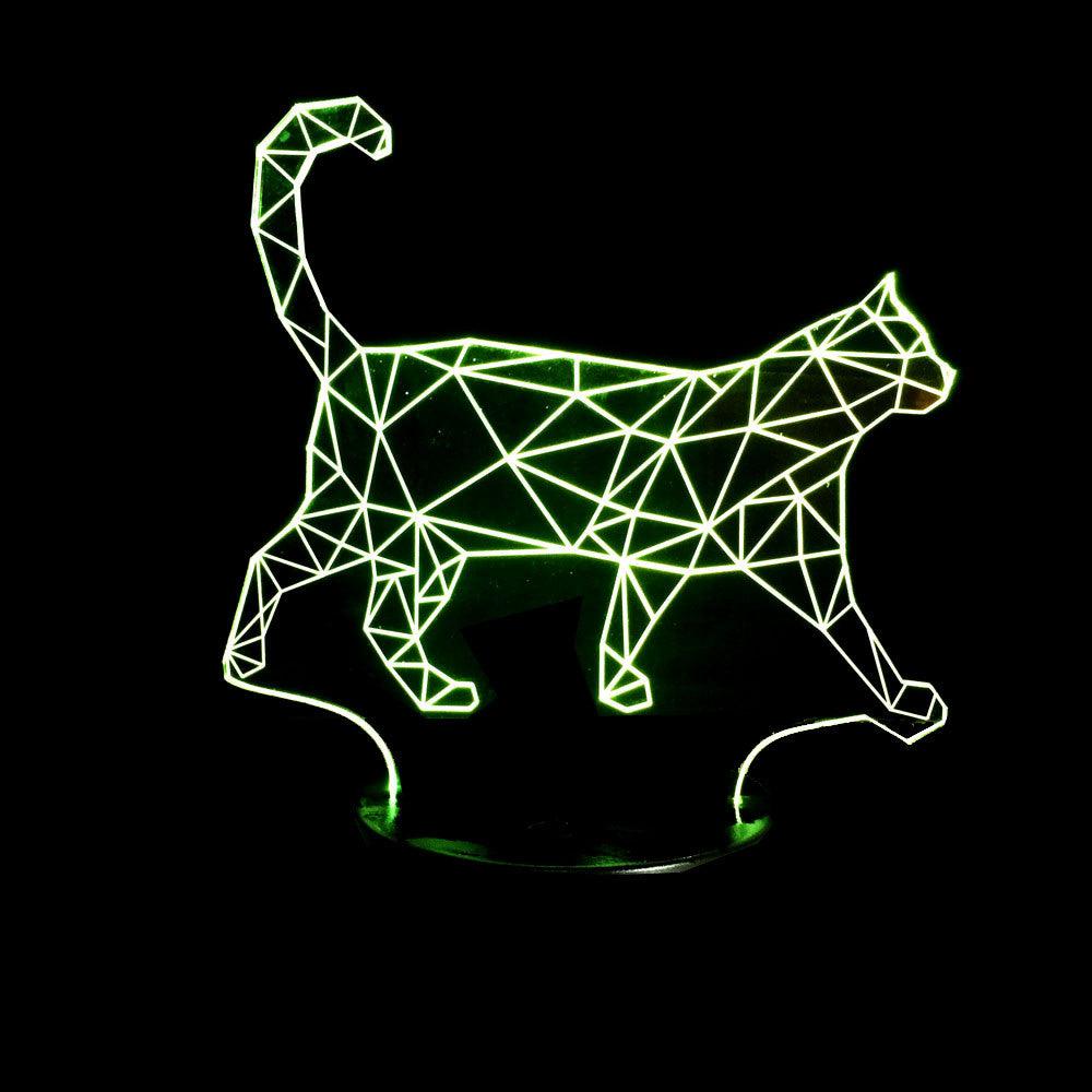 Cat Optical Illusion Lamp-3D Optical Lamp