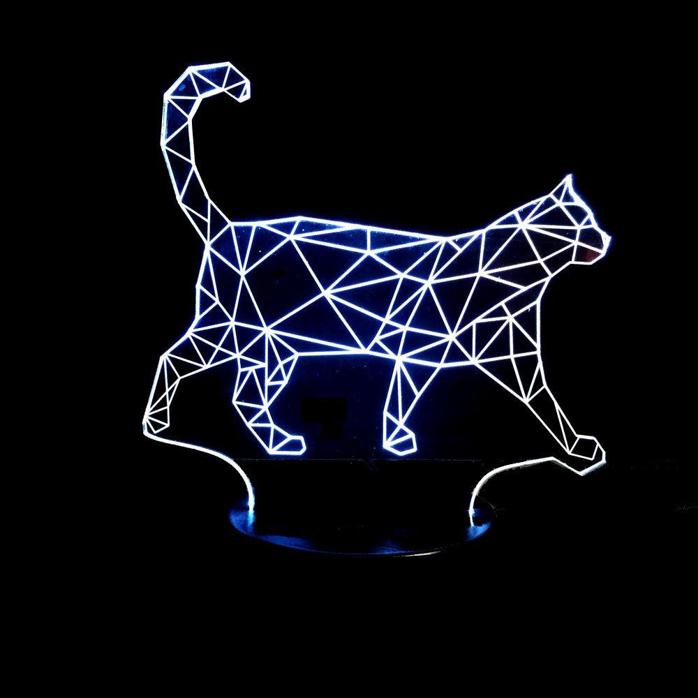 Cat Optical Illusion Lamp-3D Optical Lamp