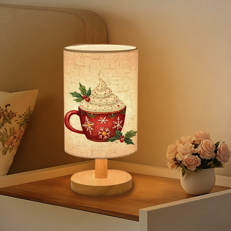 DAYSA Modern USB-powered Linen Lamp with a Unique Design and Exquisite Patterns.