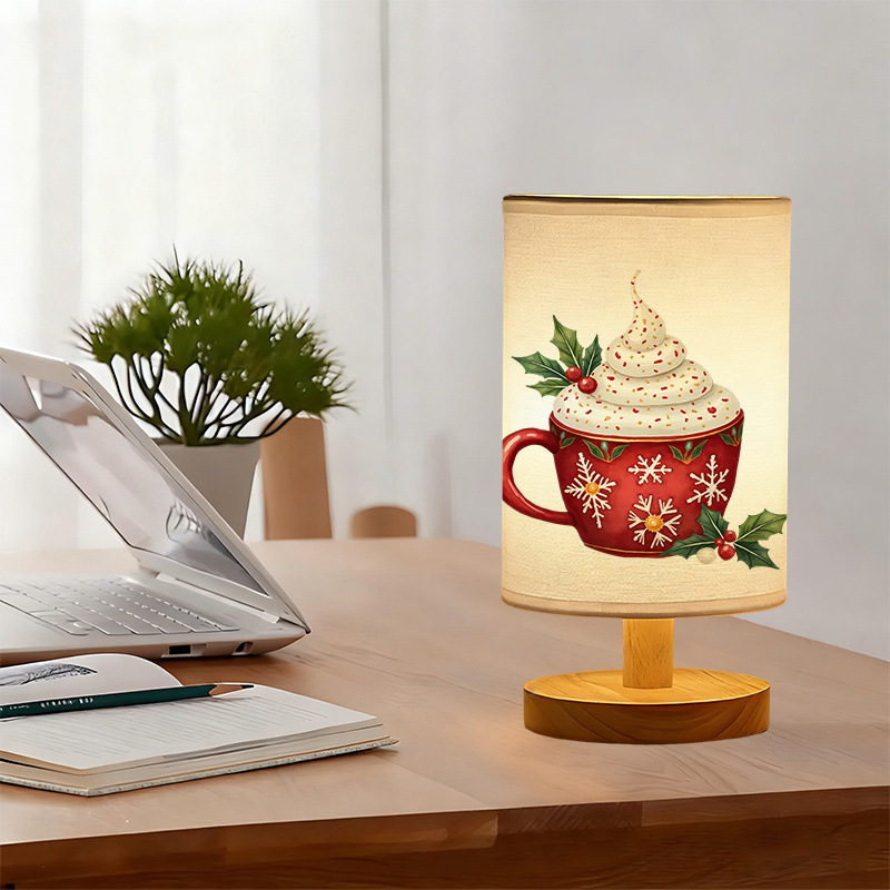 DAYSA Modern USB-powered Linen Lamp with a Unique Design and Exquisite Patterns.