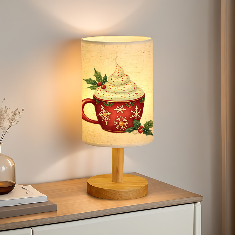 DAYSA Modern USB-powered Linen Lamp with a Unique Design and Exquisite Patterns.