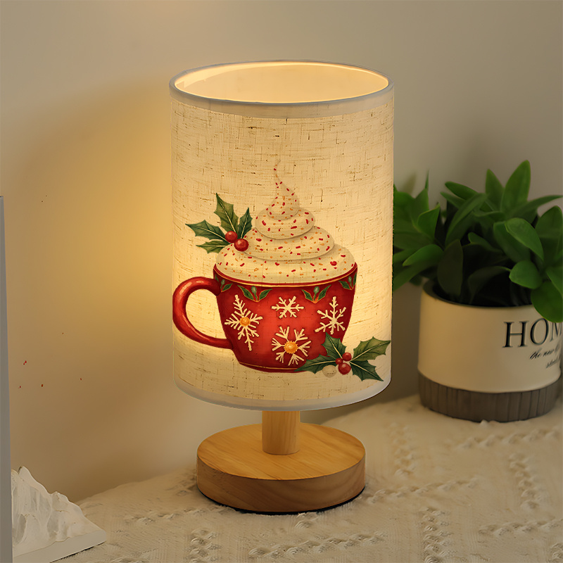 DAYSA Modern USB-powered Linen Lamp with a Unique Design and Exquisite Patterns.