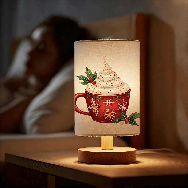 DAYSA Modern USB-powered Linen Lamp with a Unique Design and Exquisite Patterns.