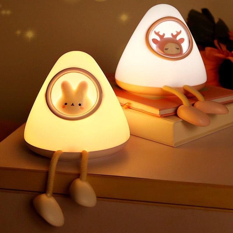 The Space Capsule Cartoon Lights - 3D Optical Lamp