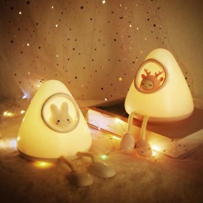 The Space Capsule Cartoon Lights - 3D Optical Lamp