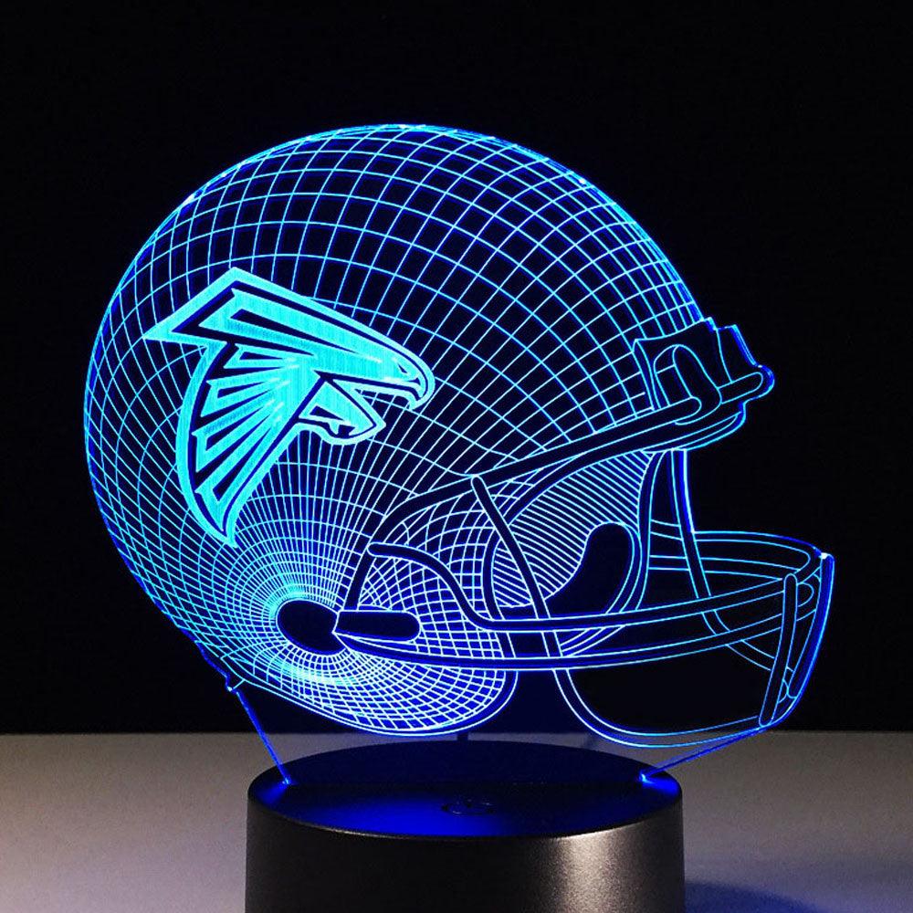 Atlanta Falcons 3D Optical Illusion Lamp - 3D Optical Lamp