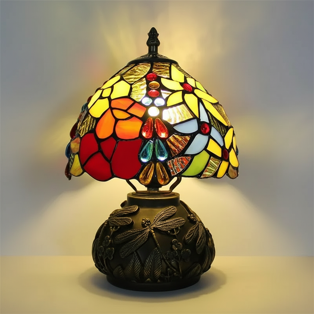 French Retro 8 Inch Table Lamp