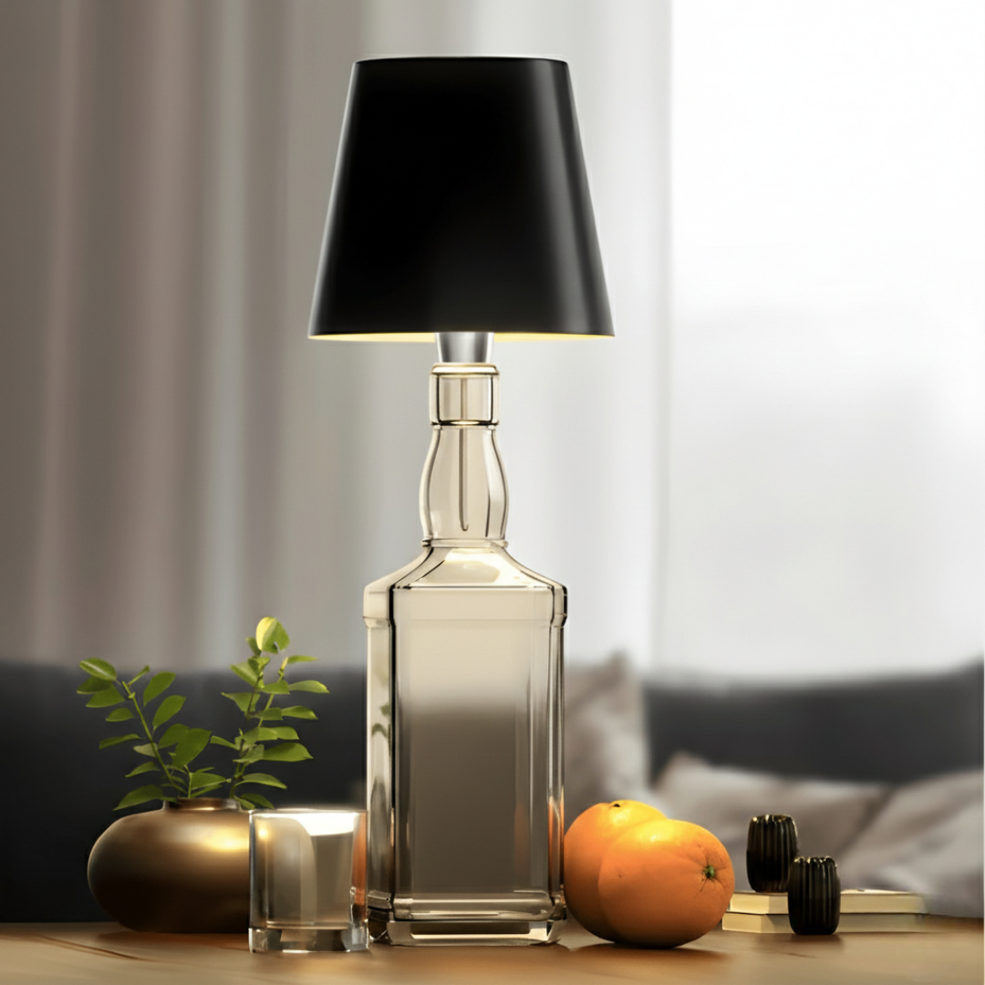 Wireless Rechargeable Bottle Top LED Lamp