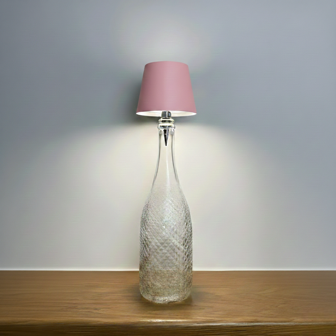 Wireless Bottle Top LED Lamp With Multi Color Light