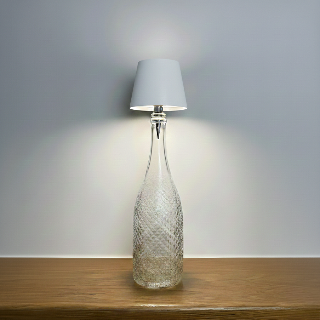 Wireless Bottle Top LED Lamp With Multi Color Light