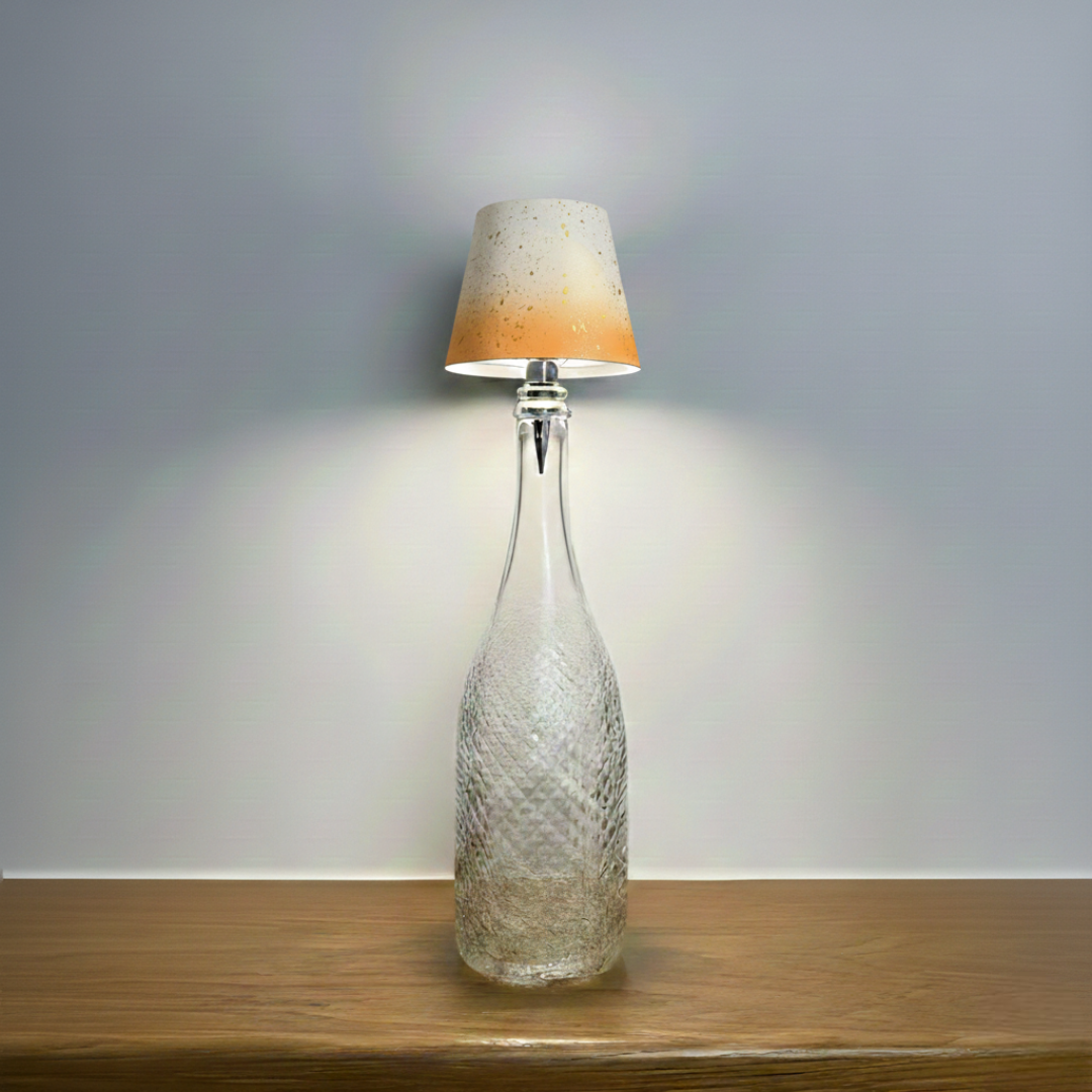 Wireless Bottle Top LED Lamp With Multi Color Light