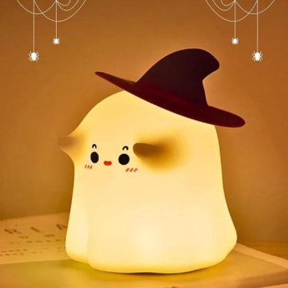 Halloween Led Night Light Silicone Table Lamp - 3D Optical Lamp