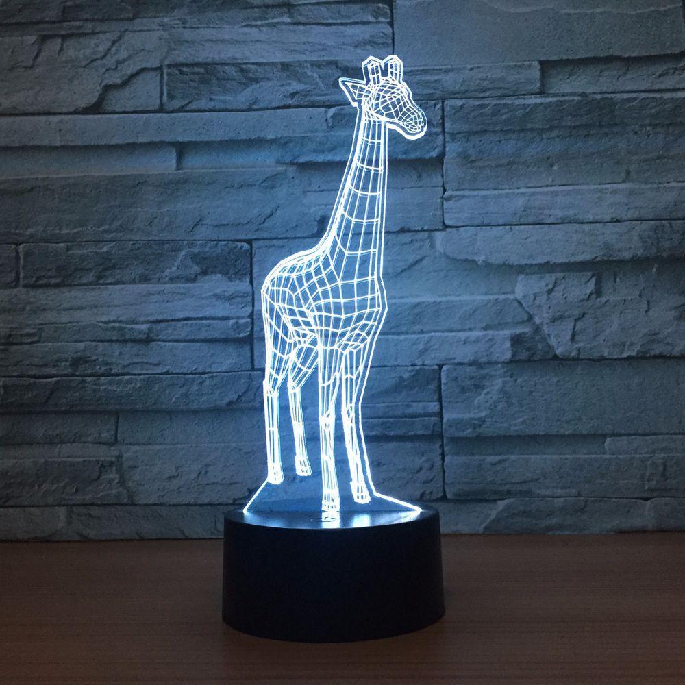 Giraffe Optical Illusion Lamp-3D Optical Lamp