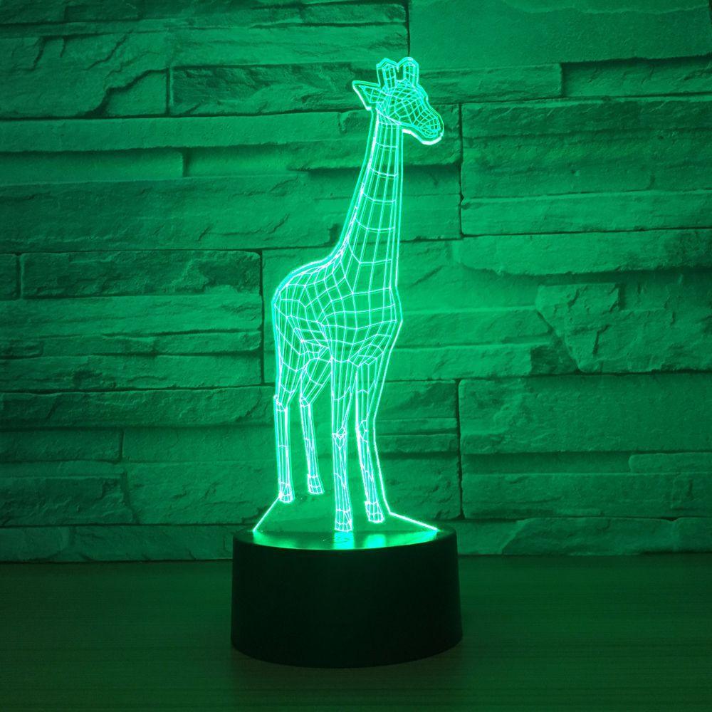 Giraffe Optical Illusion Lamp-3D Optical Lamp