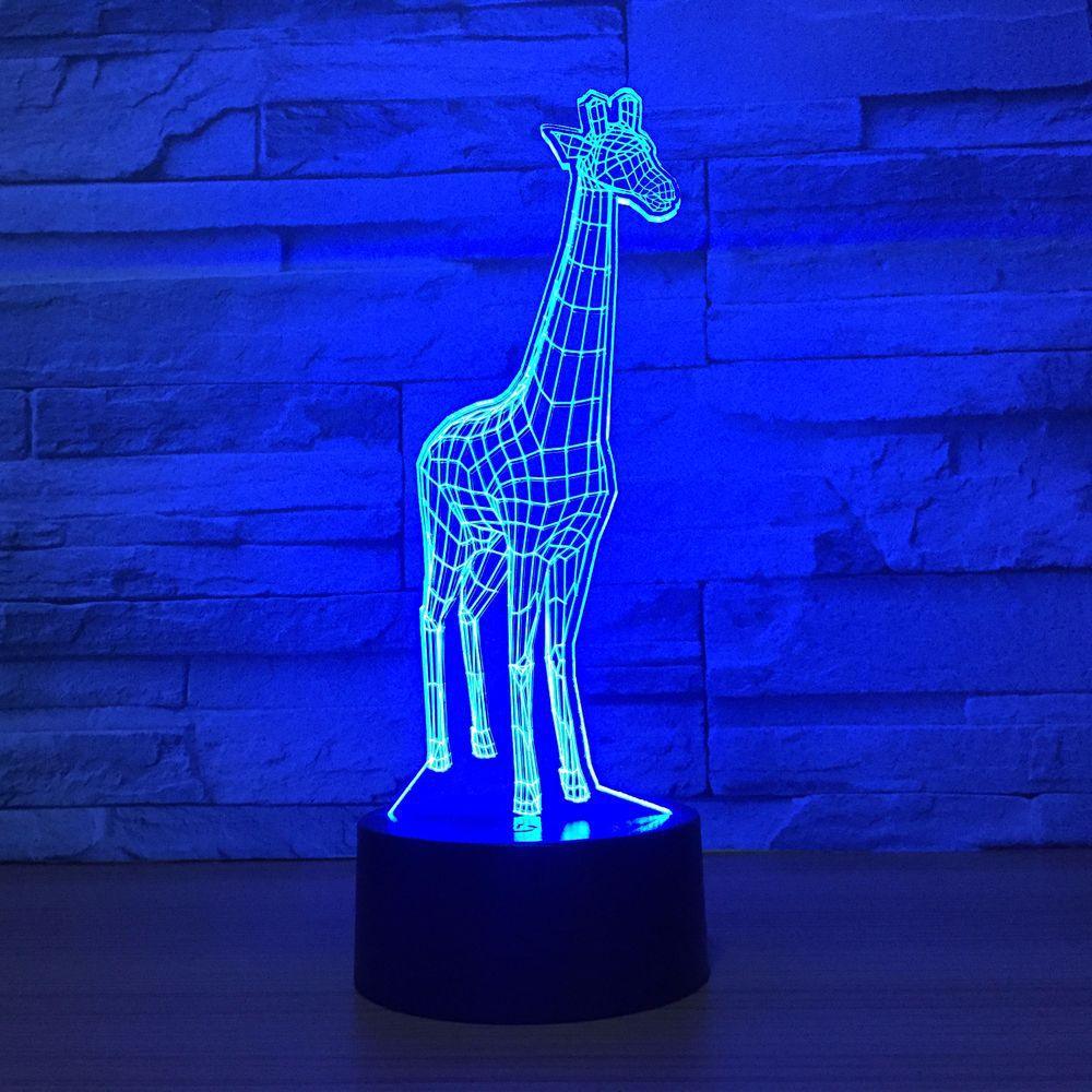 Giraffe Optical Illusion Lamp-3D Optical Lamp