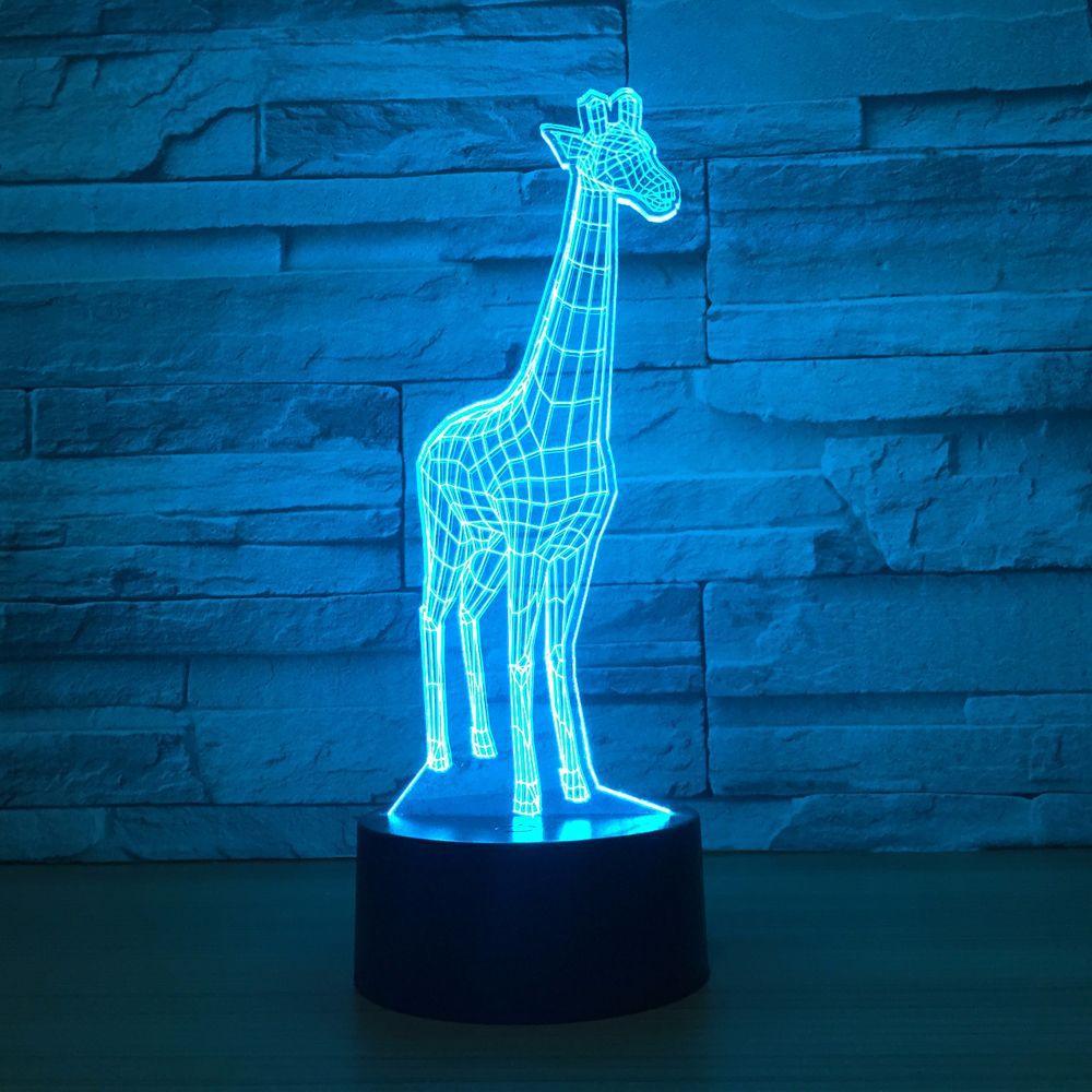 Giraffe Optical Illusion Lamp-3D Optical Lamp