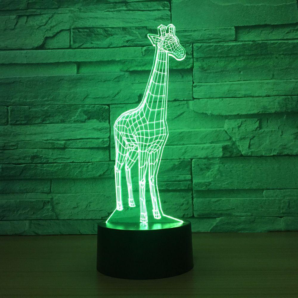Giraffe Optical Illusion Lamp-3D Optical Lamp