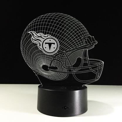 Tennessee Titans Inspired 3D Optical Illusion Lamp - 3D Optical Lamp