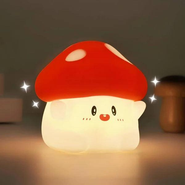 Mushroom Shaped Night Lamp-3D Optical Lamp