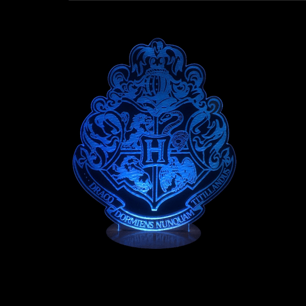 Hogwarts Crest Optical Lamp-3D Optical Lamp
