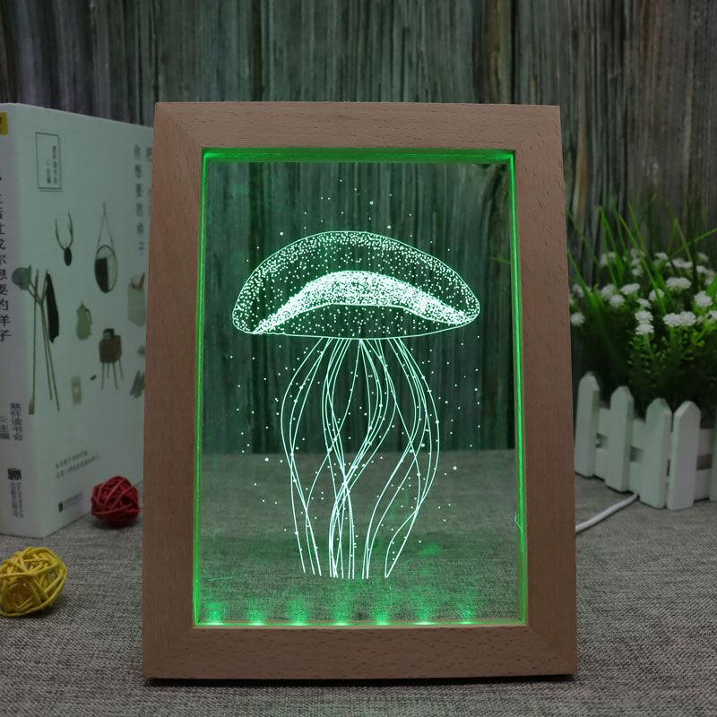 Jellyfish RGB 3D Optical Lamp-3D Optical Lamp