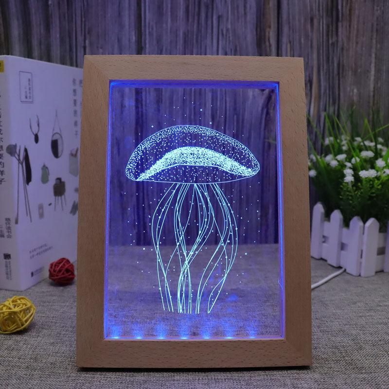 Jellyfish RGB 3D Optical Lamp-3D Optical Lamp