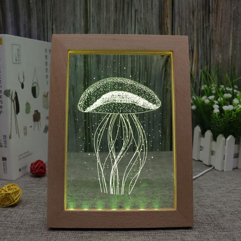 Jellyfish RGB 3D Optical Lamp-3D Optical Lamp