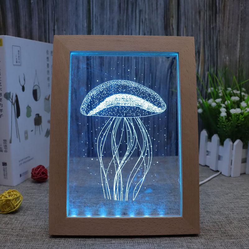 Jellyfish RGB 3D Optical Lamp-3D Optical Lamp