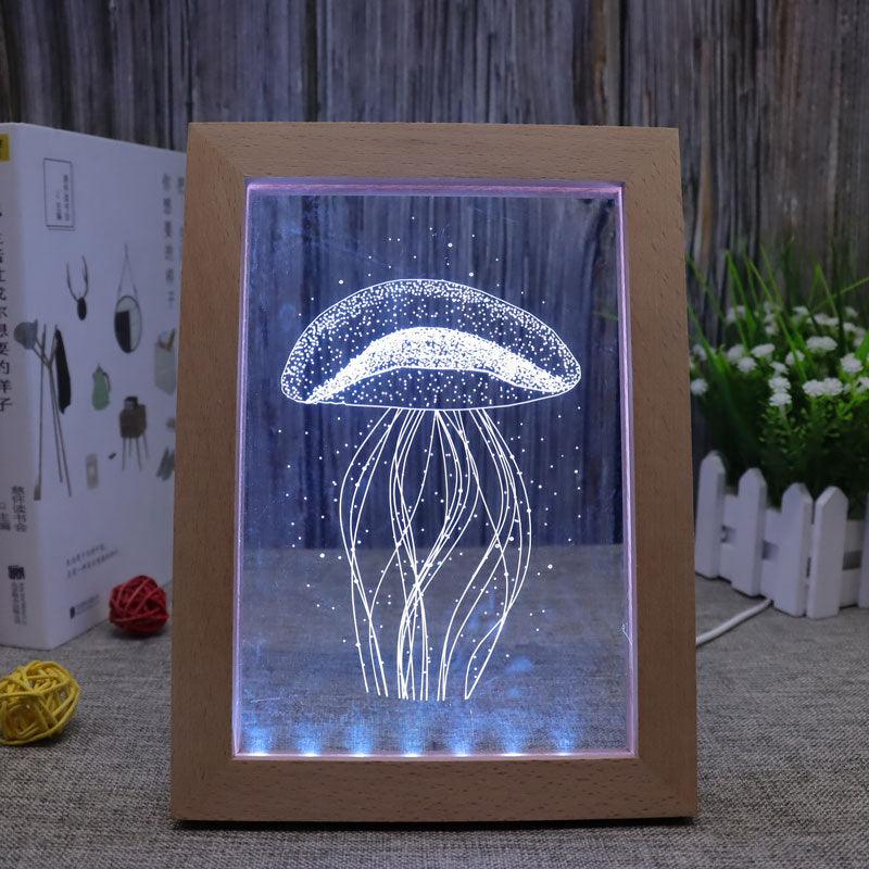Jellyfish RGB 3D Optical Lamp-3D Optical Lamp