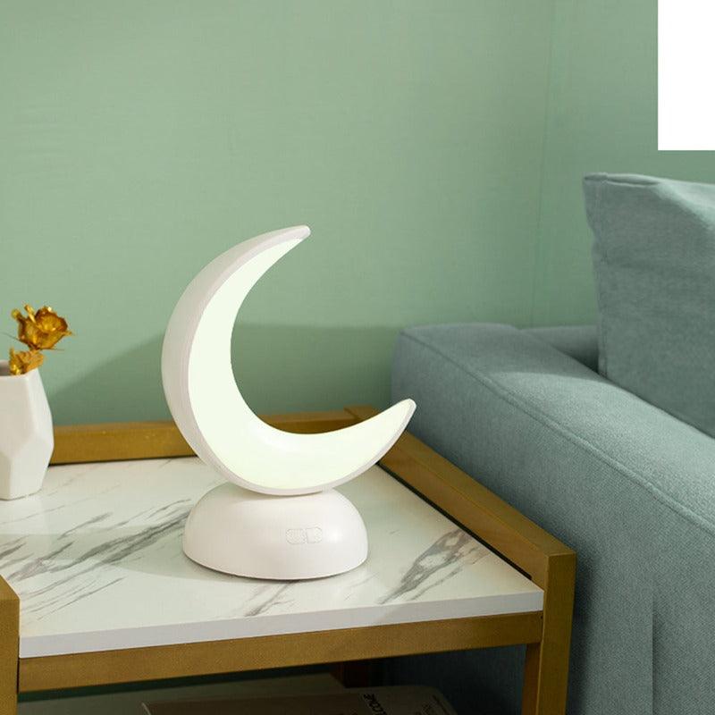 Crescent Moon LED Lamp-3D Optical Lamp