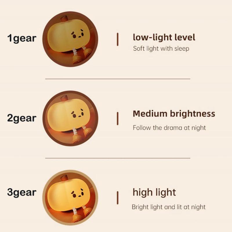 Little Pumpkin Lamp - 3D Optical Lamp