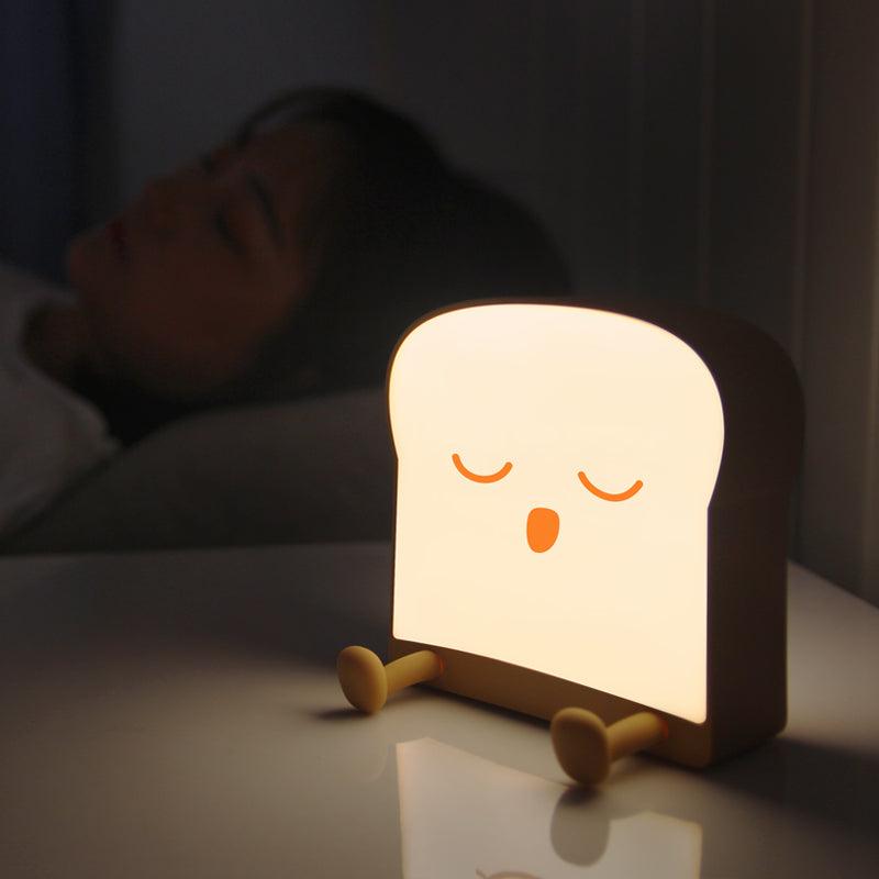Toast Shaped Night Light-3D Optical Lamp