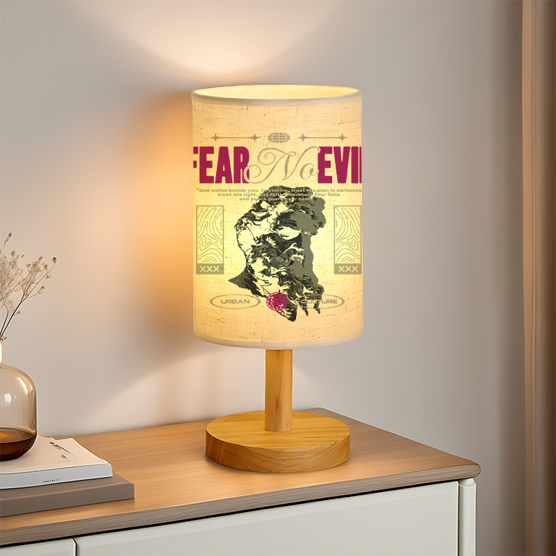 Modern USB-Powered Linen Lamp with Unique Design & Exquisite Patterns