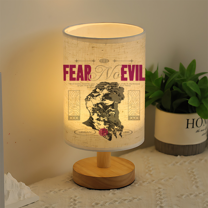 Modern USB-Powered Linen Lamp with Unique Design & Exquisite Patterns