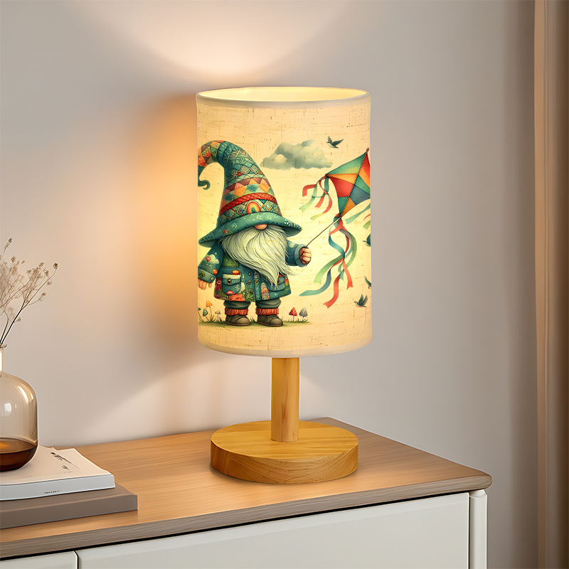 Modern USB-Powered Table Lamp With Bulb