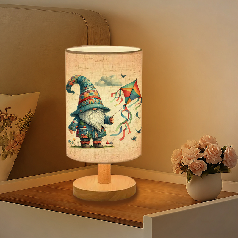 Modern USB-Powered Table Lamp With Bulb