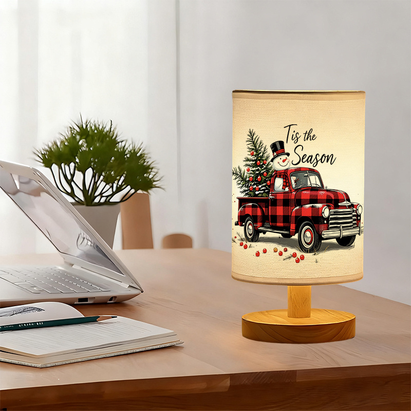 Modern USB-Powered Table Lamp with Bulb