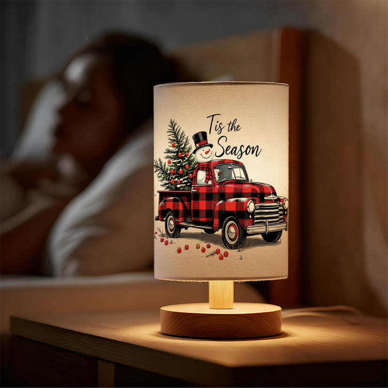 Modern USB-Powered Table Lamp with Bulb