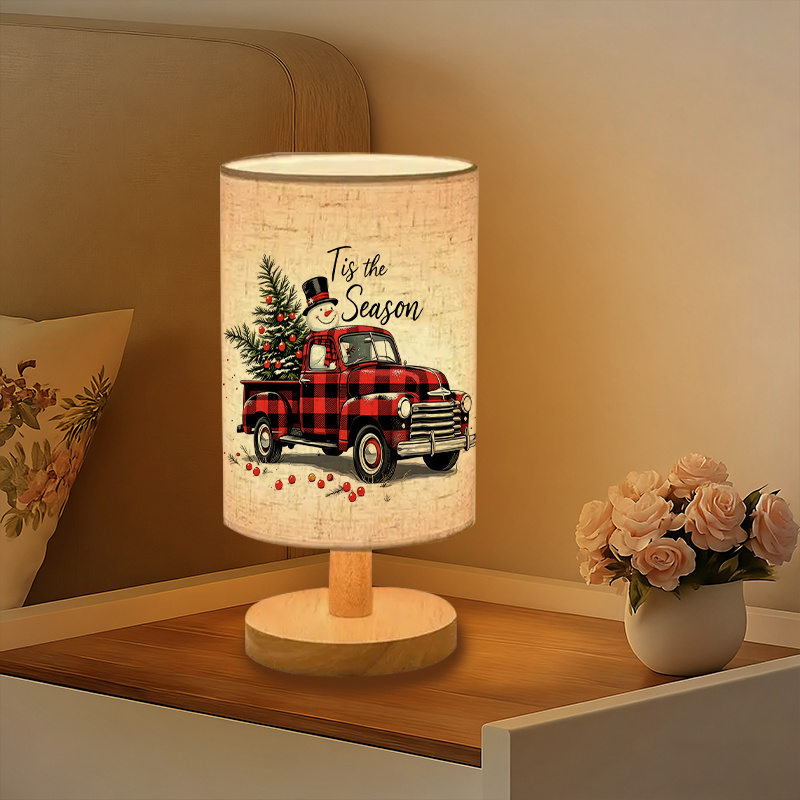 Modern USB-Powered Table Lamp with Bulb