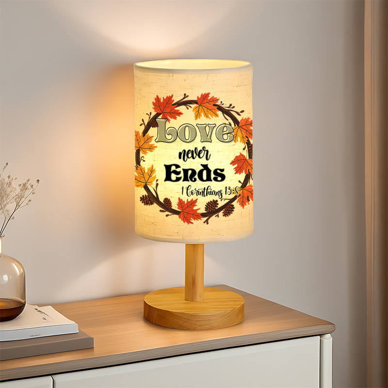 Modern USB-Powered Table Lamp with Bulb