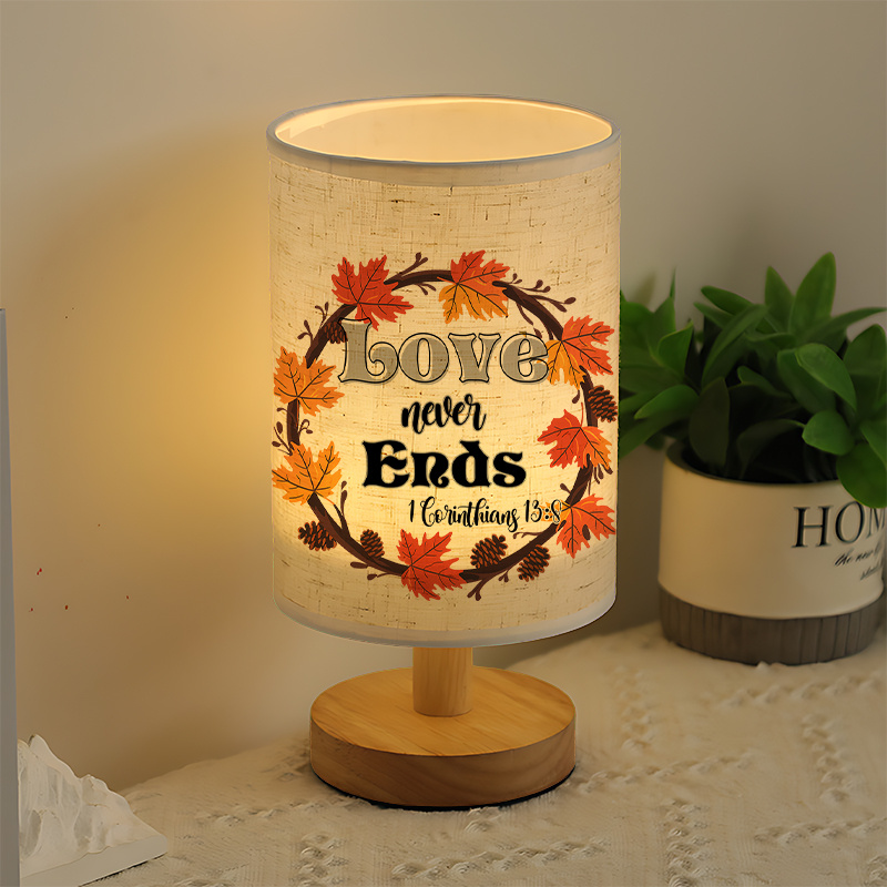 Modern USB-Powered Table Lamp with Bulb