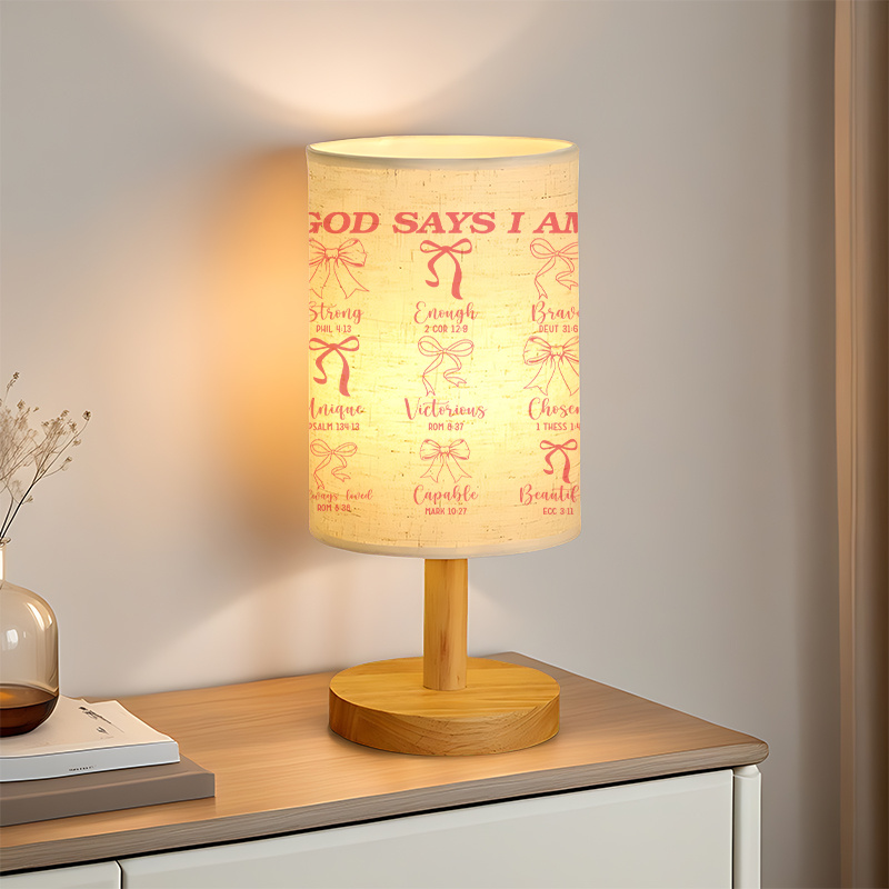 Modern USB-Powered Table Lamp with Bulb - USB Plug-in Bedside