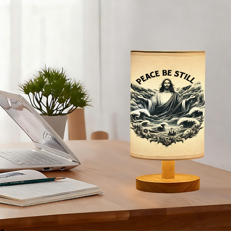 Modern USB-Powered Table Lamp with Bulb - USB Plug-in Bedside, Button