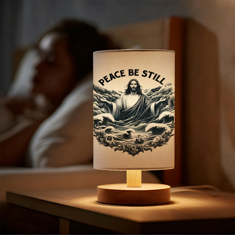 Modern USB-Powered Table Lamp with Bulb - USB Plug-in Bedside, Button