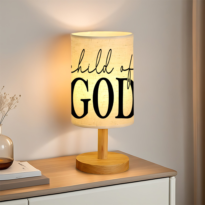 Modern USB-Powered Table Lamp with Bulb - USB Plug-in Bedside