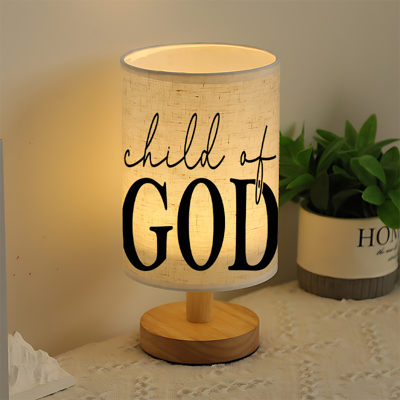 Modern USB-Powered Table Lamp with Bulb - USB Plug-in Bedside