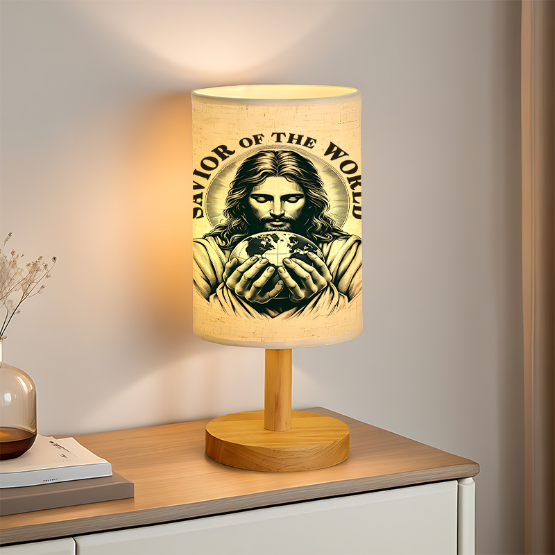Modern USB-powered Linen Lamp with a Unique Design 