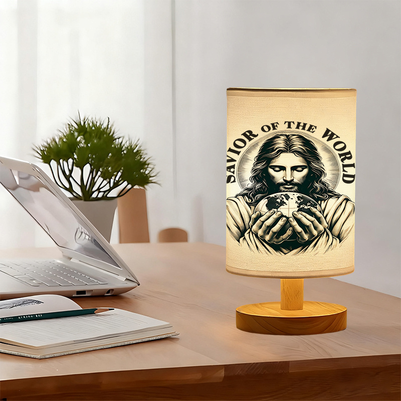 Modern USB-powered Linen Lamp with a Unique Design 