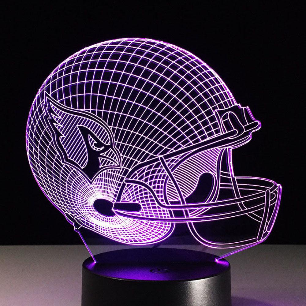 Arizona Cardinals Optical Lamp-3D Optical Lamp