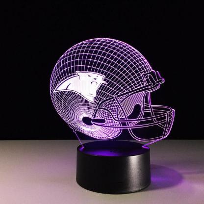 Carolina Panthers Optical Lamp-3D Optical Lamp